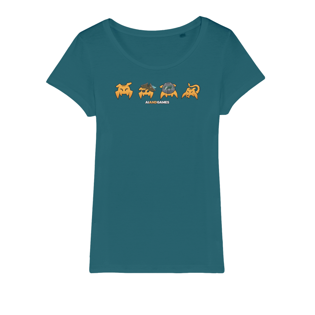 Mascots Organic Jersey Womens T-Shirt